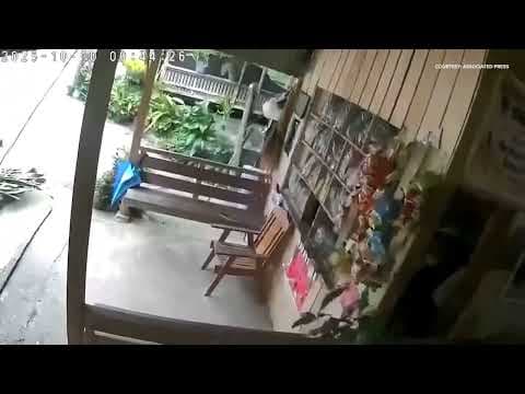 RAW VIDEO: Earthquake hits southern Philippines
