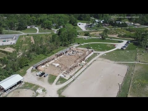 Bloomington equine-assisted learning center destroyed in Friday night's storms
