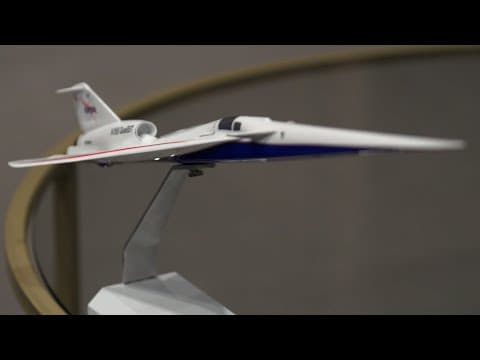 From America to Europe in four hours: NASA's supersonic plane set to take flight