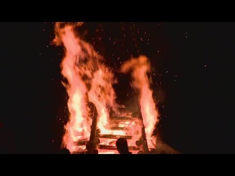 River Parishes set to light way for Papa Noel with annual bonfires