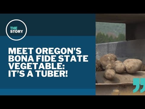 Oregon plucks the humble potato to become its official state vegetable