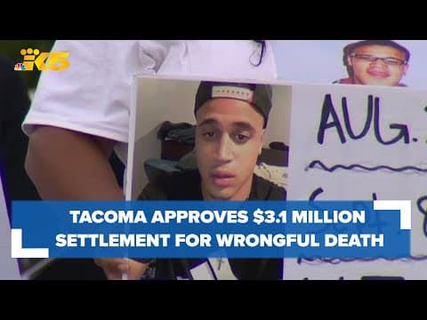 Tacoma City Council approves $3.1 million settlement for wrongful death of Bennie Branch