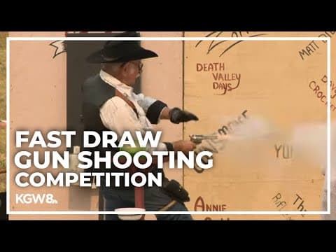 Oregon 6 Gun fast draw world championship in Forest Grove