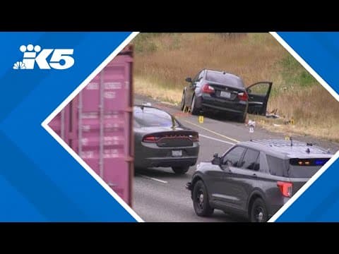 Huge traffic backups after violent incident on I-5 near Federal Way