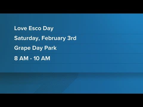 City of Escondido kicks off 'Love Esco Day' to start one month of service projects
