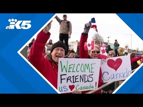 Port Angeles welcomes Canadians as political tensions simmer