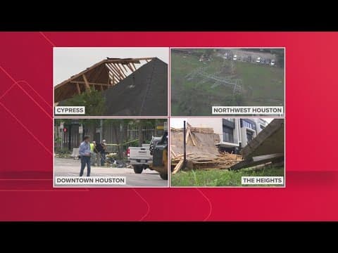 Team Coverage: Houston's power restoration and clean up efforts after deadly storms