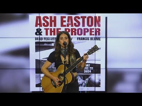 Ash Easton set to perform at Music Box in Little Italy on Saturday June 29th