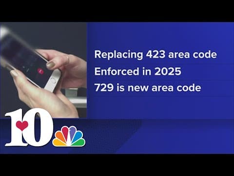 New area code '729' to be introduced in some parts of East Tennessee, including Tri-Cities area
