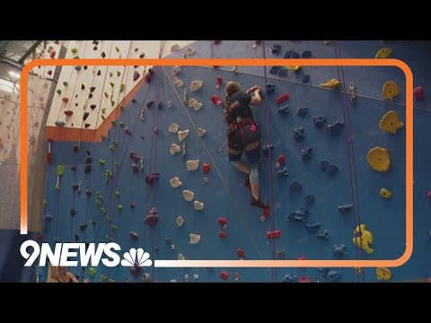 Innovative climbing wall uses sound to guide visually impaired climbers