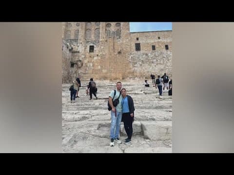 Pastors from Rock Church describe leaving Israel just as bombing started