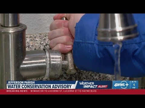 Jefferson Parish officials say residents may now resume regular water usage
