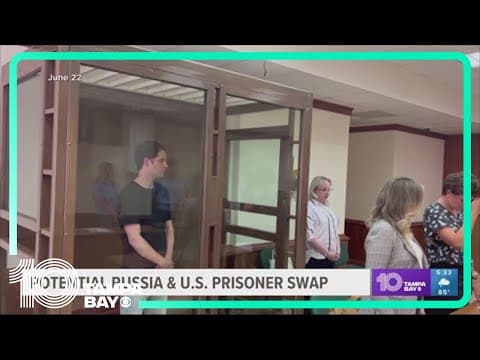 Kremlin open to talks over potential prisoner swap involving detained US reporter Evan Gershkovich