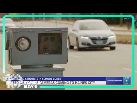 Speed detection cameras coming to Haines City to keep students safe