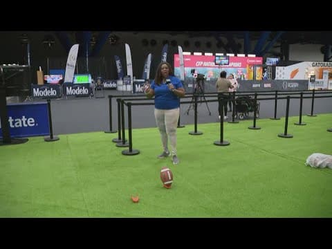 Sneak peek of College Football Playoffs National Championship Fan Fest in Houston