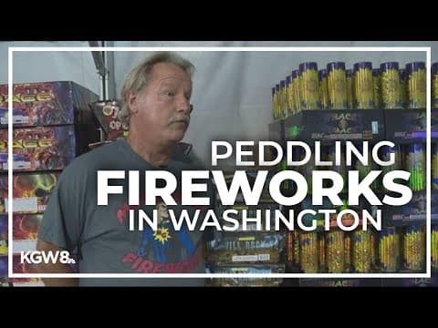 Fireworks going on sale in Washington state