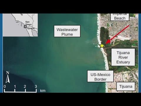 Tijuana River sewage can be seen from outer space, NASA report shows