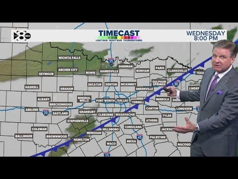 DFW Weather: Tracking more rounds of rain and thunderstorms in the days ahead