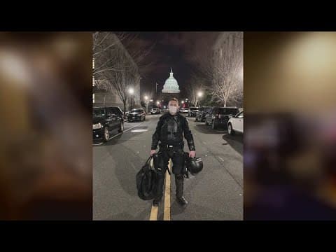 Healing and history of January 6th in art of former Capitol officer