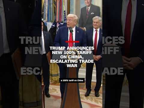 President Trump announces new tariff on China