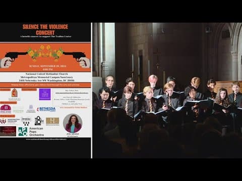 A look ahead at the Silence the Violence concert coming to NW DC Sunday