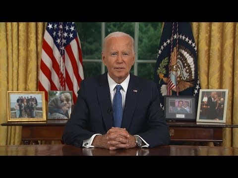 Biden to deliver farewell speech Wednesday night