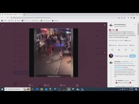 Gun discharges on Bourbon after fight between bouncer and customer