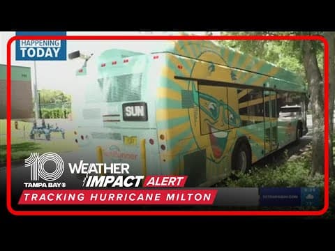 St. Pete offering free parking in garages, free bus services to evacuate