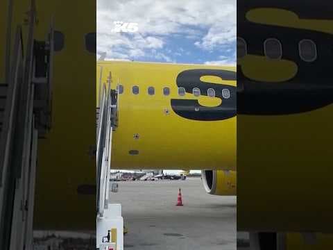 Spirit Airlines plane hit by gunfire while landing in Haiti