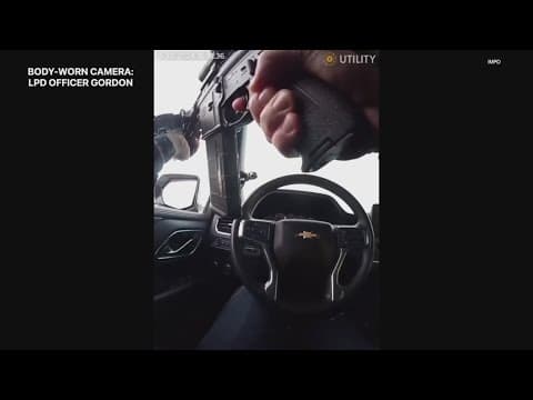 IMPD video shows officers firing through window during chase shootout in Lawrence