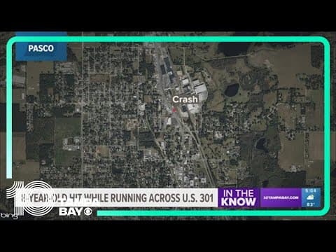 FHP: 8-year-old seriously injured after being hit by camper in Pasco County