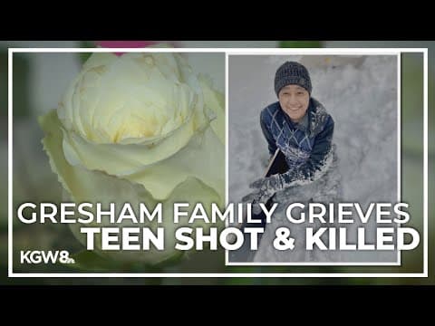 Family of Gresham teen shooting victim speaks out