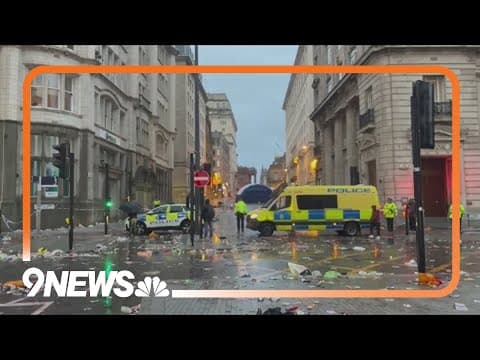 Police say driver who plowed into soccer fans in Liverpool acted alone, not believed to be terrorism