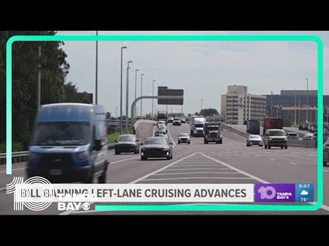 Florida bill targeting left-lane drivers cruises through Senate committee