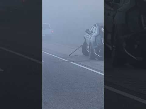 Super fog causes fatal multi-vehicle crash on I-10 in New Orleans