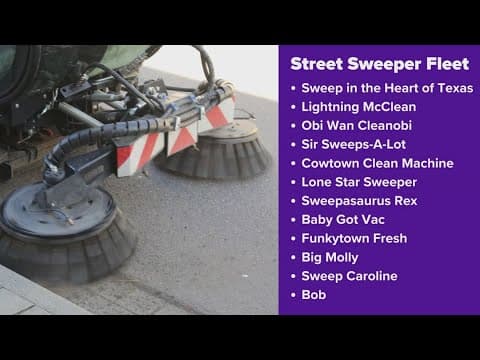 'Obi Wan Cleanobi'? Meet Fort Worth's new street sweeper fleet