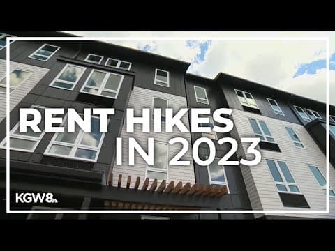 Tenants in Oregon could see significant rent hikes in 2023