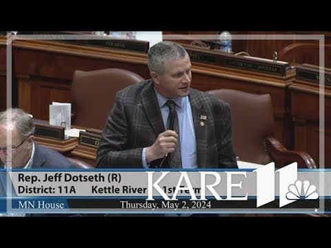 MN DFL calls on Rep. Dotseth to end campaign after past abuse allegations