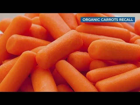 1 dead, 29 sick from organic carrots