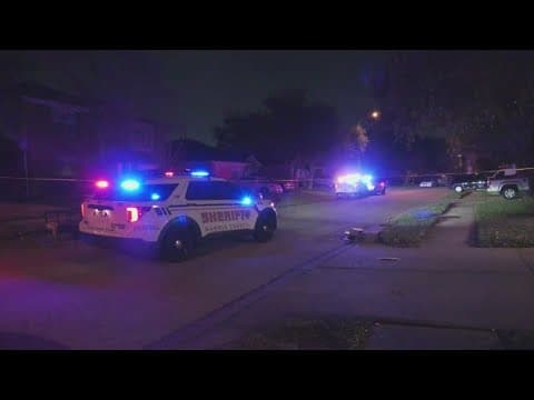 Harris County deputies investigating deadly shooting involving two groups of juveniles