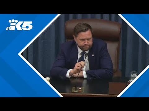 V.P. Vance casts tie breaking vote to pass "Big Beautiful Bill"