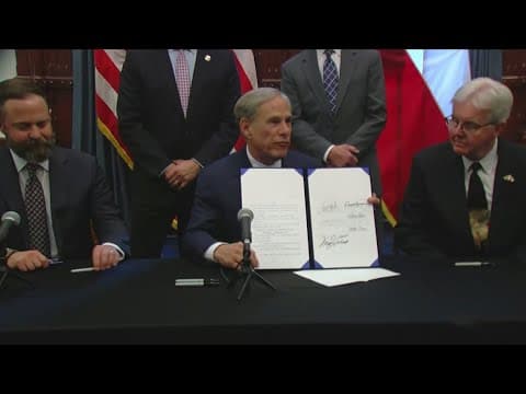 Gov. Abbott signs bill to create Texas efficiency office similar to DOGE
