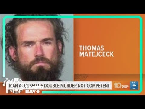 Man accused of killing mother, her boyfriend found not competent to stand trial