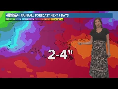 New Orleans Weather: Hot start to the week, rain returns Wednesday and Thursday