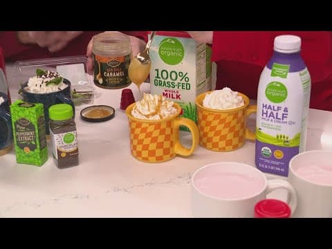 Holiday hot chocolate ideas for Christmas