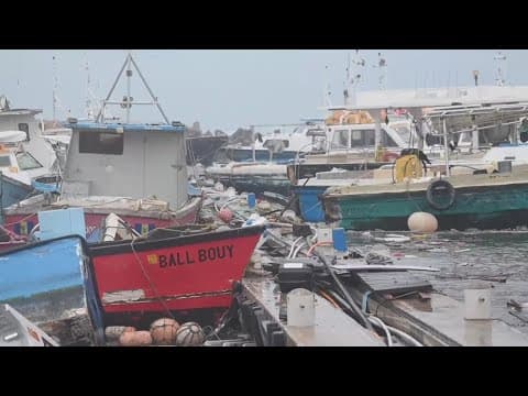 Hurricane Beryl upgraded to Category 5 storm as it barrels through the Caribbean