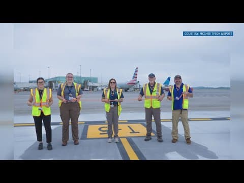 TYS airport unveils east and west ramps