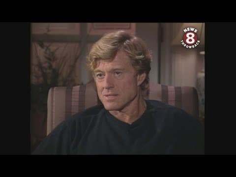 News 8 interviews director Robert Redford for 'A River Runs Through It' and 'Quiz Show'