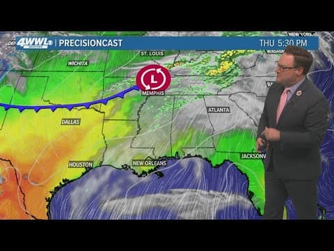 Weather: Cold front on the way, cool nights and mild days for the weekend