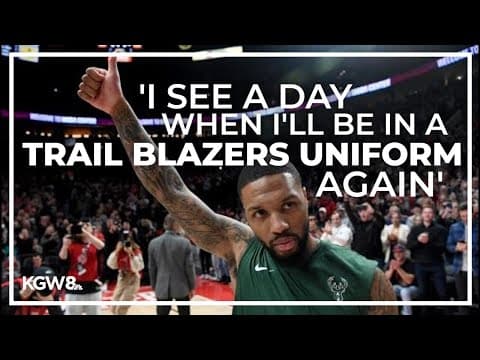 Portland shows love to Lillard in return: 'This is his home, he's our family'